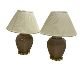Pair Of Vintage Table Lamps