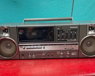 Panasonic RXC45 boombox cassette player radio Boom Box Extraordinaire