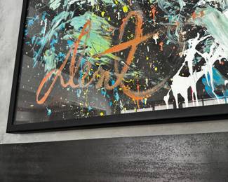 - [ ] Denny Dent 1948-2004, Large Portrait Sir Elton John portrait 