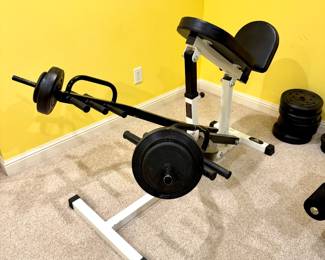 $240 - Yukon Seated Row Machine (weights included)