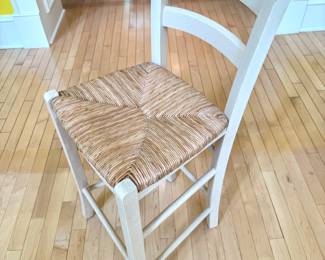 $50 - Italian Made Chair (5 in home) - 15" x 15 1/2" x 35 1/2"