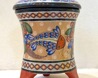 $80 - Luis Cortez Handcrafted Mexican Folk Art Pottery