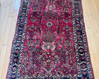 $650 - Persian Rug - Repairs Noted - 5'x3'