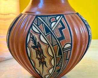 $100 - Jemez Handmade Pottery - 6" tall