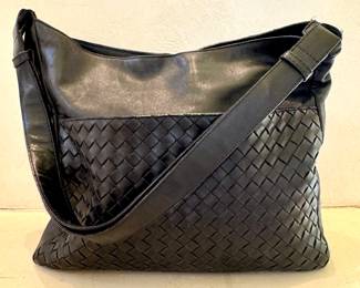 $280. Vintage Bottega hobo bag. Condition issues on interior lining. 10 x 10