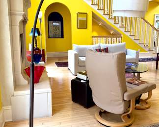 $200 - Possibly Brighteck Mason Arc Floor Lamp - 78" Tall