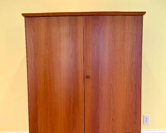 $850 - Italian Crafted 3 Drawer Armoire - 40.5" x 22" x 58.5"