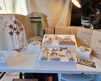 Complete Large Willow Tree Nativity Collection by DEMDACO Figures, Crche,  Metal Star Backdrop