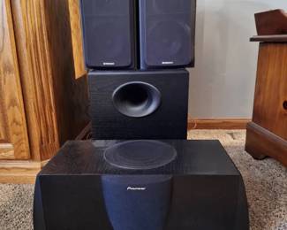 Pioneer Speaker System with Powered Subwoofer