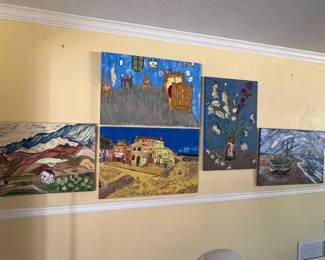 TRIBUTE PAINTINGS VAN GOGH