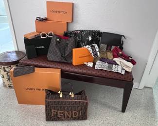 ORIGINAL LV/CHANEL BOXES; FAUX LV BAGS