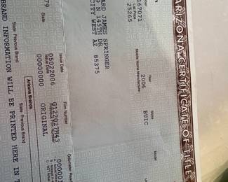 Car Vehicle 2006 Buick Lucerne 68,500 miles 