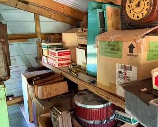 Clocks, radios, tools