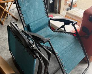 Two lounge chairs 