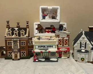 Department 56 Dickens Village Series with Original Boxes