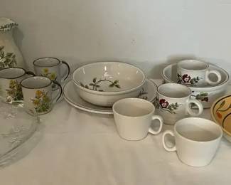 FloralBotanical Dishes Mugs