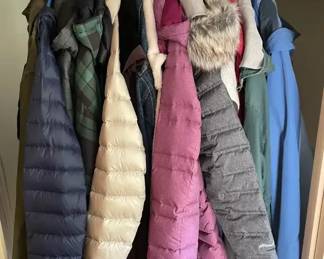 Winter Coats Levis, Eddie Bauer, Lands End, Others