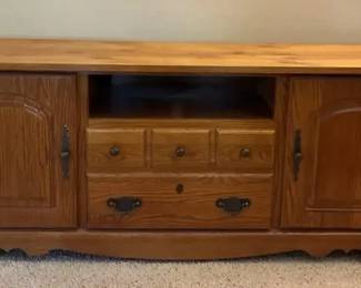 Wooden Entertainment Center
