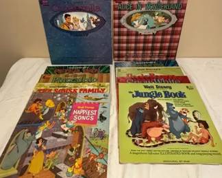 Walt Disney Record Albums Childrens Albums