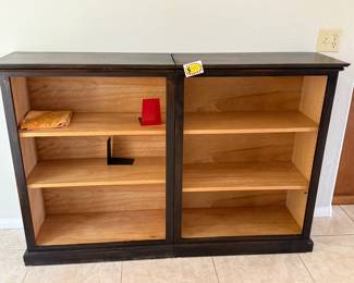 matching customer bookcases/display shelving
