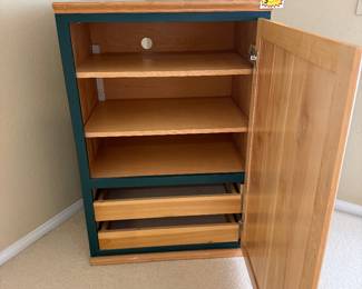 custom made storage cabinet/media cabinet
