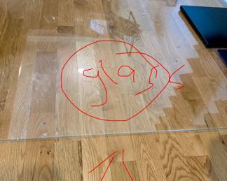 Tempered glass floor protector