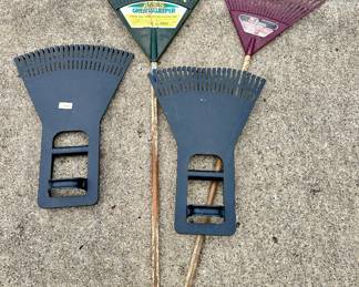 #049 Pair of Leaf Claws and 2 Yard Rakes $18