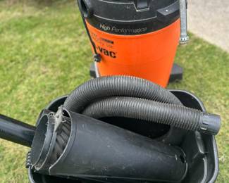 #005		Shop Vac 16 Gallon Portable Blower + Wet Dry Vac w Attachments. Works Great	 $ 60.00 																						