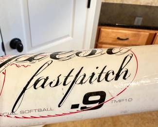 #037		Sealed New Demarini Tempest Fastpitch -9 Softball Bat TMP10 - 30 inch x 21 ounce	 $ 20.00 																						