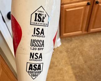 #037		Sealed New Demarini Tempest Fastpitch -9 Softball Bat TMP10 - 30 inch x 21 ounce	 $ 20.00 																						