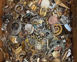 treasure mix of metal charms and pendants. Prices range from $1-2 each, buy more and save $$$