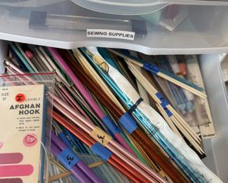 Crochet & Knitting needles