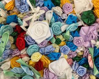 Silk flowers $0.25 each ~ 5 for $1 ~ Buy in Bulk & save $$$