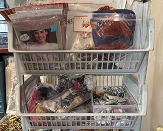 crafting kits, ribbons, yarn and more