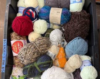 Tons of Yarn, too much yarn!