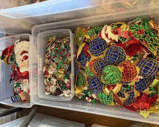 Tons of Christmas and holiday patches