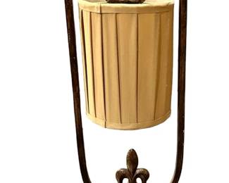 Regency Hill Taos iron scroll table lamp