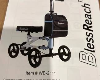 BlessReach steerable knee walker