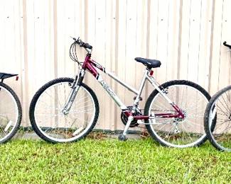 Mountain bikes