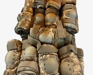 Military tactical knee and elbow pad combo sets