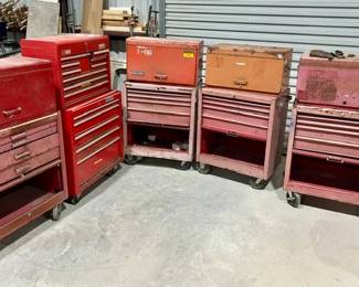 Vintage Snap-on rolling tool chest