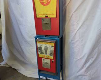 Coin-Operated Card Vending Machine