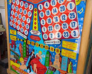 United's Manhattan Pinball Machine