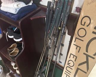 Left handed golf clubs Jack Nicklaus
