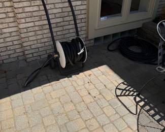 Hose wheel with nice hose