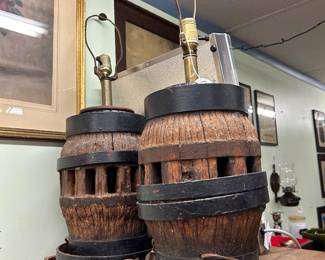Barrel Lamps Western