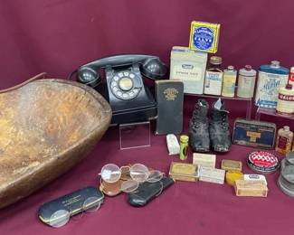 004 Vtg Collection Of Personal Care  Household Items