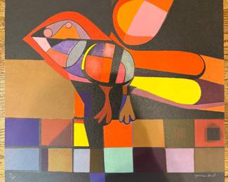 Josep Maria Garcia-Llort "Parajo com Cola Amarillo" #10/260