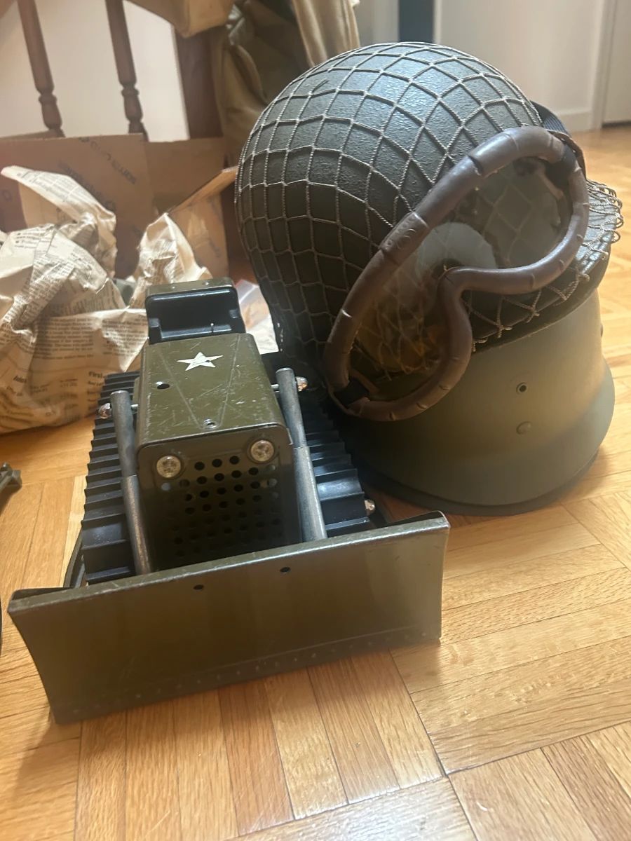 military helmet from korean war