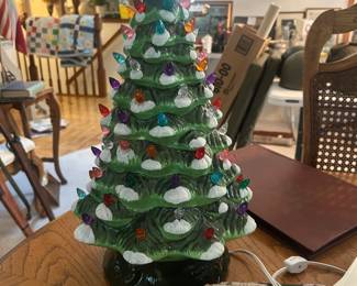 christmas tree ceramic